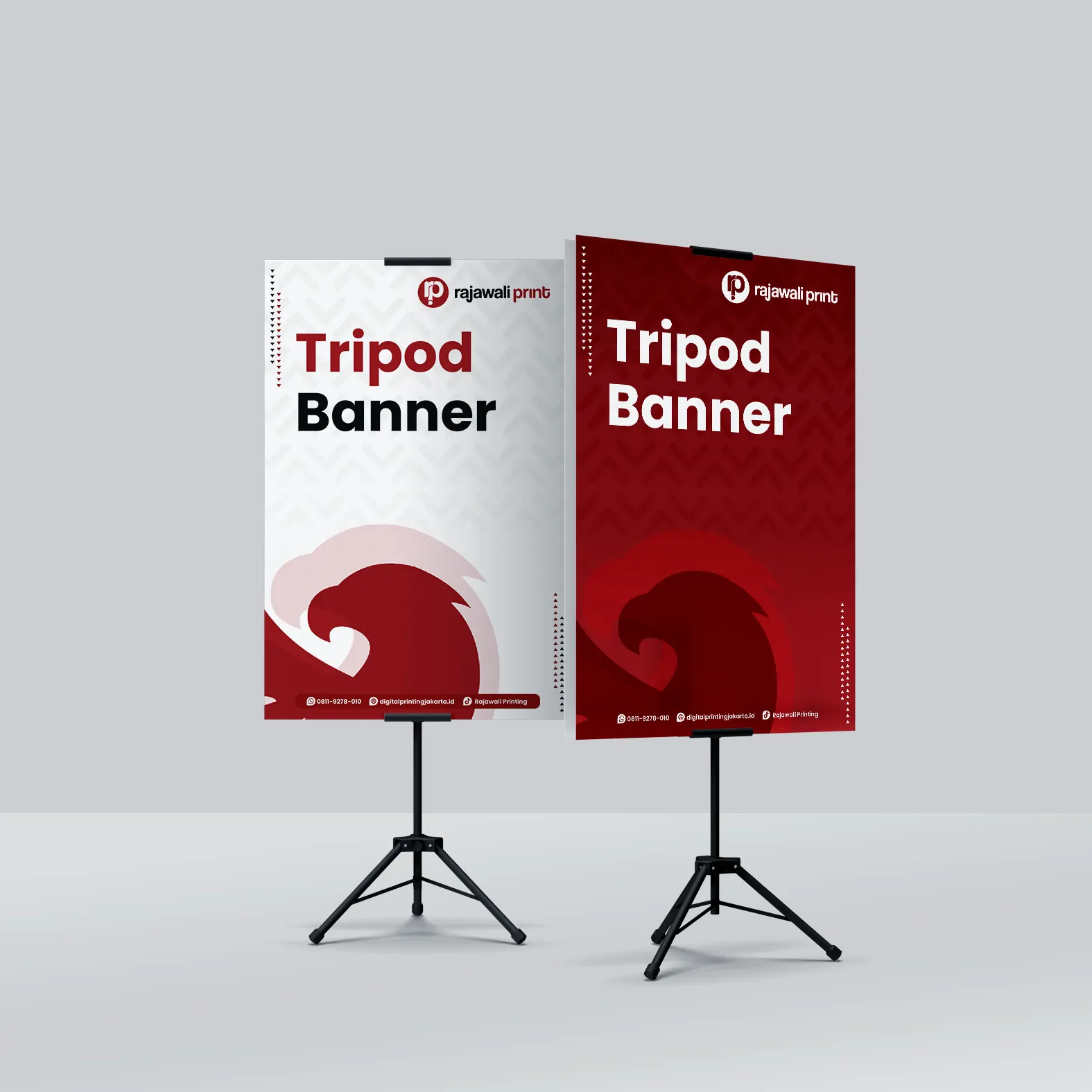 Cetak Tripod Banner Custom